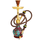 Arabic hookah isolated on a white background