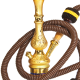 Arabic hookah isolated on a white background