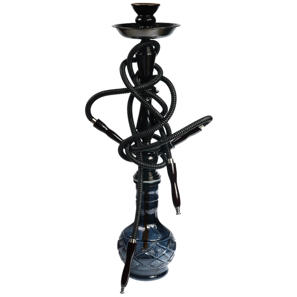 Black Hookah (isolated)