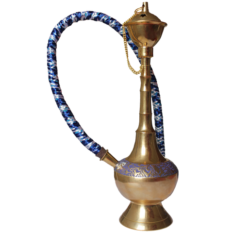 Hookah isolated on white